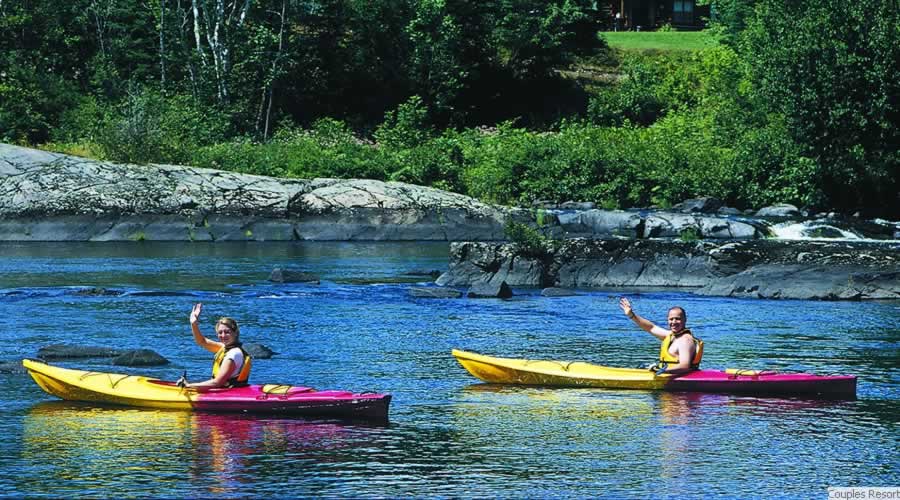 Kayaking Madawaska river