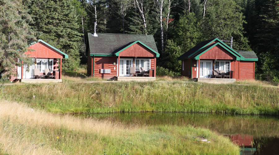 Arial View of Adventure Lodge